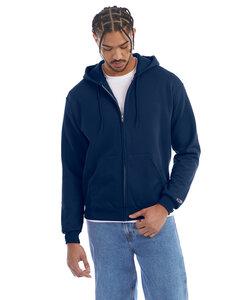Champion S800 - Eco Full-Zip Hooded Sweatshirt Late Night Blue