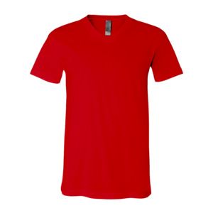 Bella B3005 - Delancey V-Neck T-Shirt Red