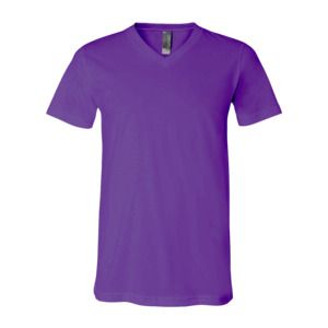 Bella B3005 - Delancey V-Neck T-Shirt Team Purple