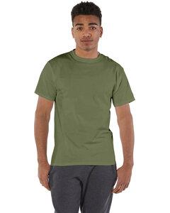 Champion T525C - Adult 6 oz. Short-Sleeve T-Shirt FRESH OLIVE