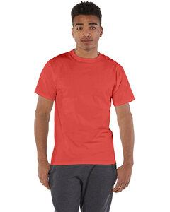 Champion T525C - Adult 6 oz. Short-Sleeve T-Shirt RED RIVER CLAY