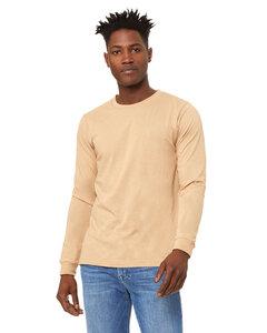 Bella+Canvas 3501 - Men’s Jersey Long-Sleeve T-Shirt Sand Dune