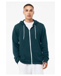 Bella+Canvas 3739 - Unisex Full-Zip Hooded Sweatshirt