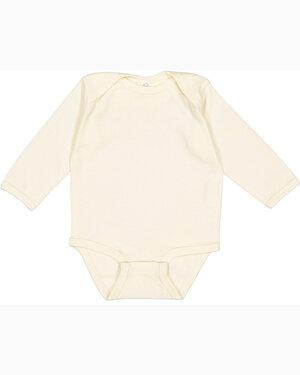 Rabbit Skins 4411 - Infant Long Sleeve Lap Shoulder Creeper