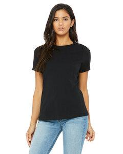 Bella+Canvas B6400 - Missy's Relaxed Jersey Short-Sleeve T-Shirt Vintage Black