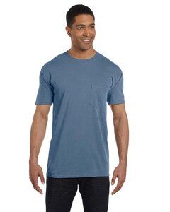 Comfort Colors 6030CC - Adult Heavyweight Pocket T-Shirt Blue Jean