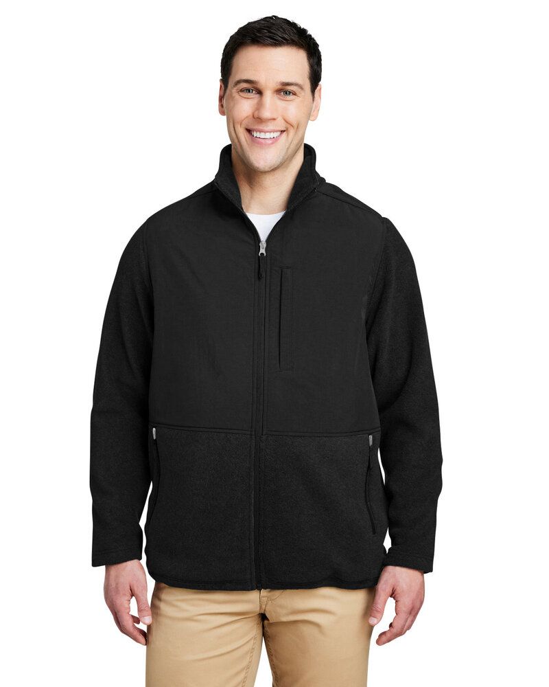 Core365 CE890 - Men's Journey Summit Hybrid Full-Zip