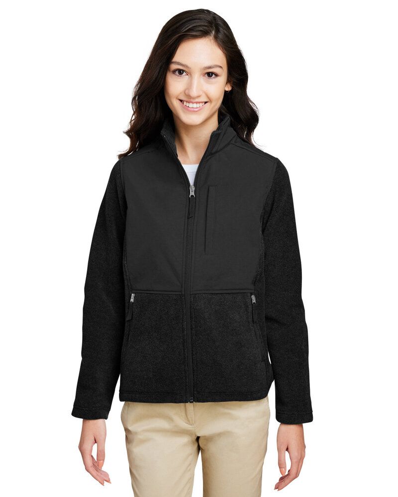 Core365 CE890W - Ladies Journey Summit Hybrid Full-Zip