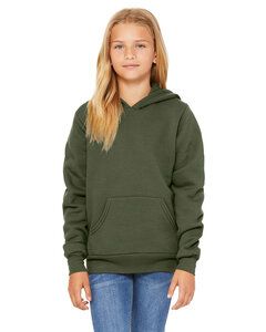 Bella+Canvas 3719Y - Youth Sponge Fleece Pullover Hooded Sweatshirt