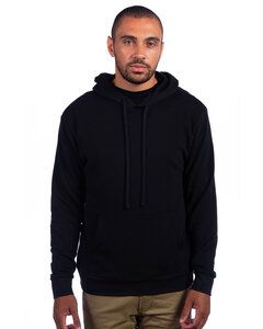 Next Level 9304 - Adult Sueded French Terry Pullover Sweatshirt Black
