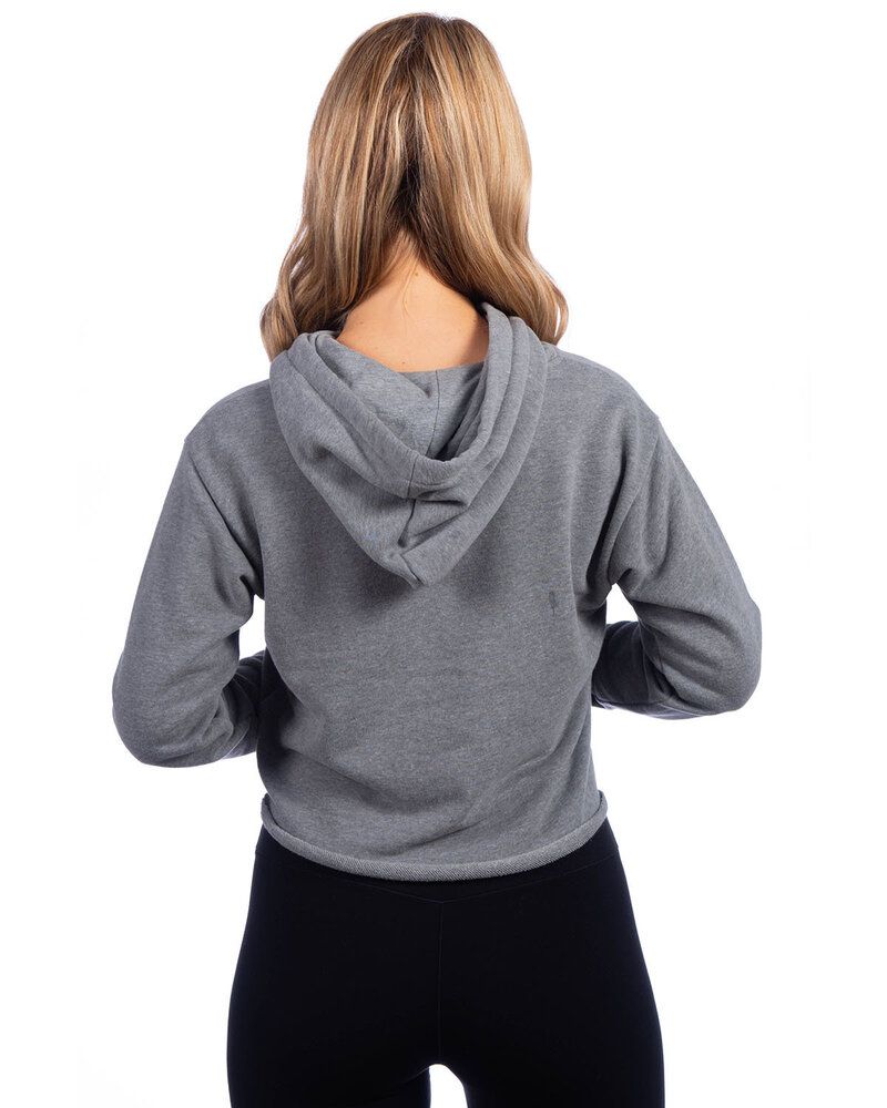 Next Level 9384 - Ladies Cropped Pullover Hooded Sweatshirt
