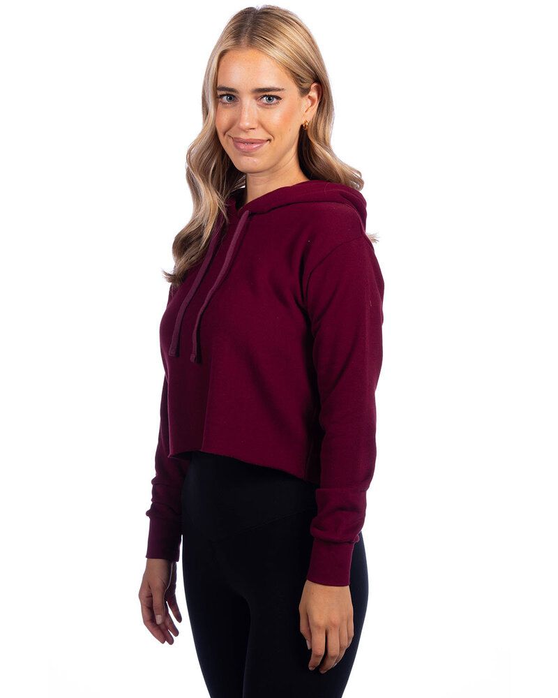 Next Level 9384 - Ladies Cropped Pullover Hooded Sweatshirt