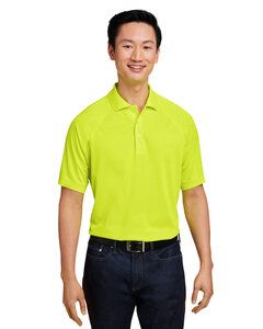 Harriton M208 - Men's Charge Snag and Soil Protect Polo Safety Yellow