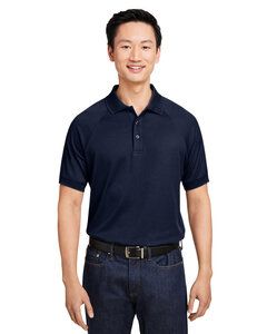 Harriton M208 - Men's Charge Snag and Soil Protect Polo Dark Navy