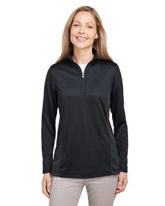 Harriton M786W - Ladies Flash Snag Protection Plus IL Colorblock Quarter-Zip