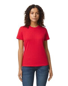 Gildan G650L - Ladies Softstyle Midweight Ladies T-Shirt Red