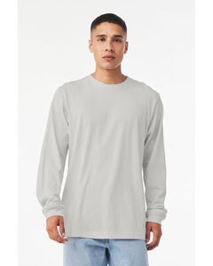 Bella+Canvas 3501 - Men’s Jersey Long-Sleeve T-Shirt Silver