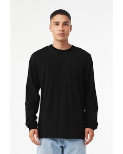 Bella+Canvas 3501 - Men’s Jersey Long-Sleeve T-Shirt Vintage Black