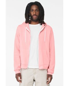 Bella+Canvas 3739 - Unisex Full-Zip Hooded Sweatshirt