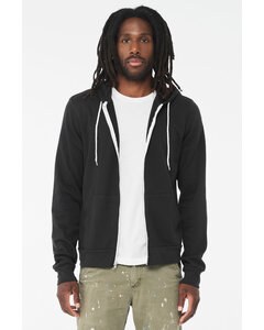 Bella+Canvas 3739 - Unisex Full-Zip Hooded Sweatshirt