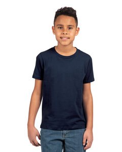 Next Level Apparel 3310 - Youth Boys Cotton Crew Midnight Navy