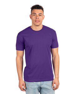 Next Level Apparel 3600 - Unisex Cotton T-Shirt Purple Rush