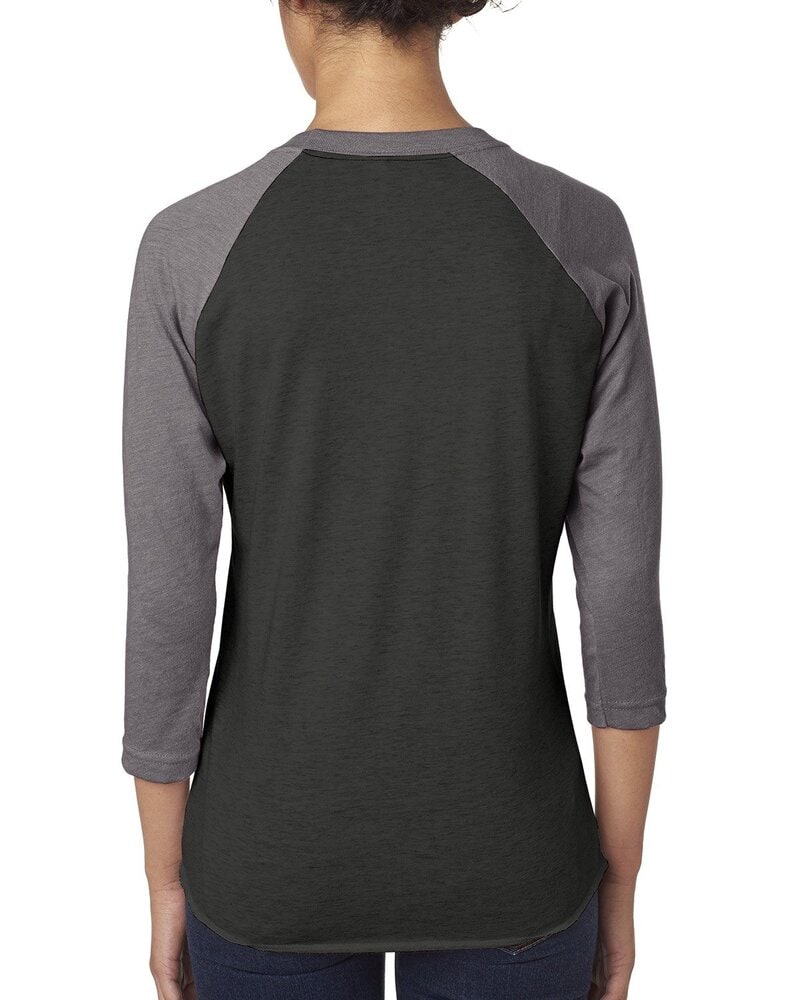 Next Level Apparel 6051 - Unisex Triblend 3/4-Sleeve Raglan