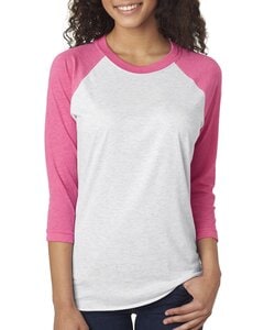 Next Level Apparel 6051 - Unisex Triblend 3/4-Sleeve Raglan