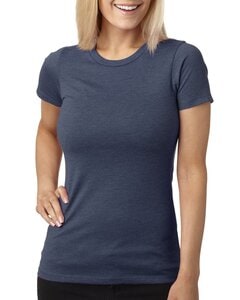 Next Level Apparel 6610 - Ladies CVC T-Shirt Indigo