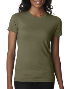 Next Level Apparel 6610 - Ladies CVC T-Shirt Military Green