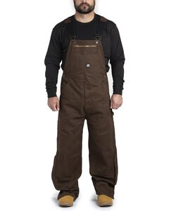 Berne B1068 - Acre Unlined Washed Bib Overall Bark 36