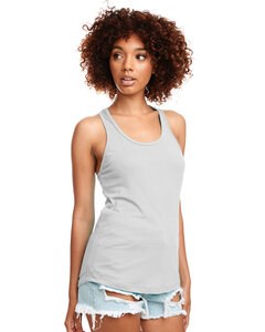 Next Level Apparel N1533 - Ladies Ideal Racerback Tank Silver