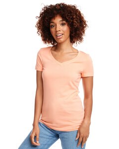 Next Level Apparel N1540 - Ladies Ideal V Light Orange