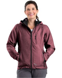 Berne WJS301 - Ladies Hooded Softshell Jacket