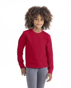 Next Level Apparel 3311NL - Youth Cotton Long Sleeve T-Shirt Red