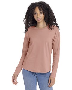 Next Level Apparel 3911NL - Ladies Relaxed Long Sleeve T-Shirt Desert Pink