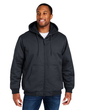 Harriton M722T - Mens Tall ClimaBloc® Heavyweight Hooded Full-Zip Jacket