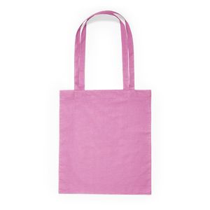 EgotierPro BO7602 - MOUNTAIN Tote bag made of cotton fabric in different colours Light Pink