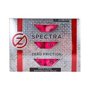 ZERO FRICTION GBDZNS - Spectra Golf Ball Dozen Pack Fuchsia