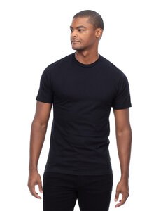 Threadfast T1001 - Unisex Epic Collection CVC T-Shirt Solid Black