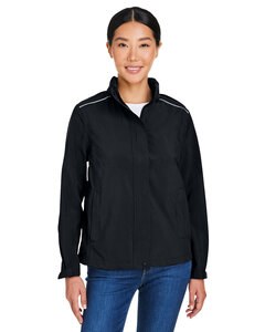 Core365 CE712W - Ladies Barrier Rain Jacket Black