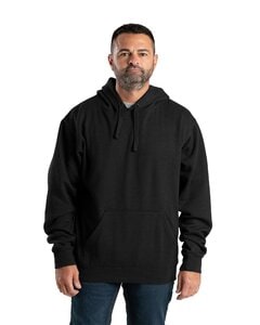 Berne SP401T - Men's Tall Signature Sleeve Hooded Pullover Black