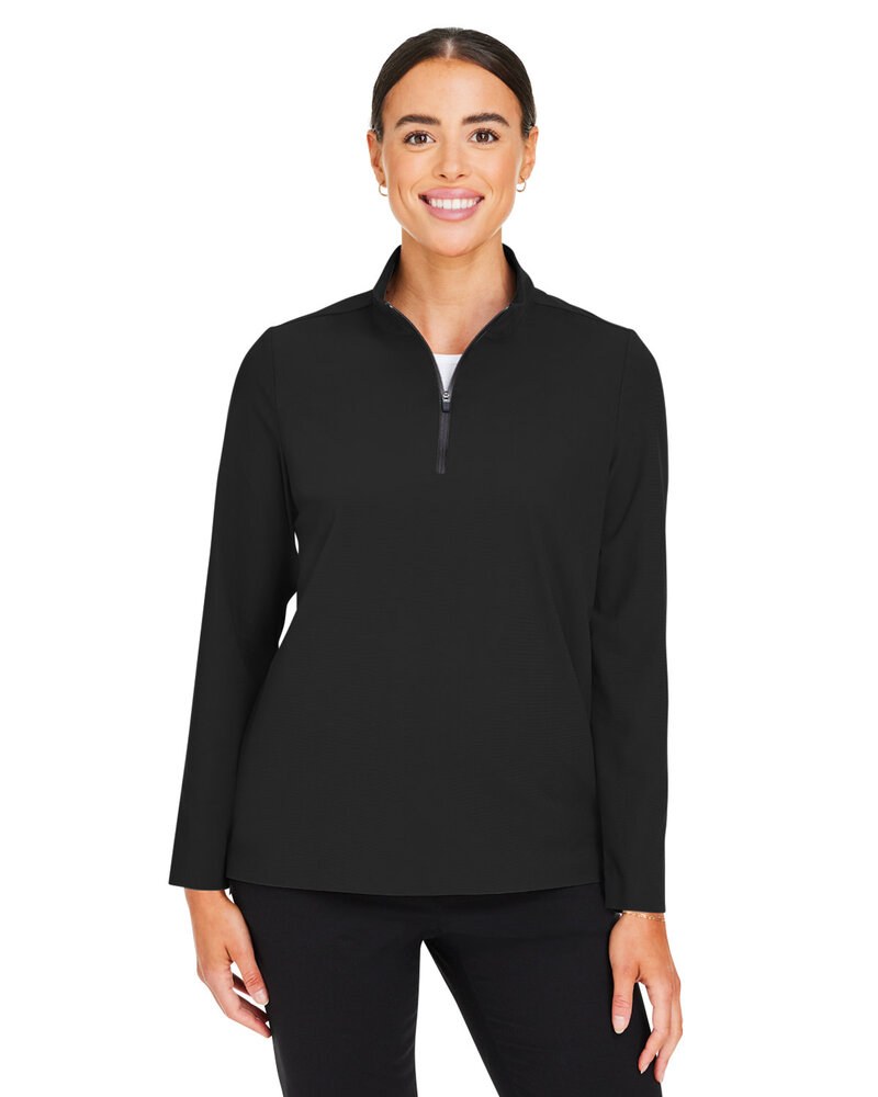 Devon & Jones DG410W - Crownlux Performance® Ladies Windsor Welded Quarter-Zip