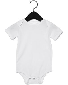 Bella+Canvas 100B - Infant Jersey Short-Sleeve One-Piece White