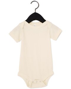 Bella+Canvas 100B - Infant Jersey Short-Sleeve One-Piece Natural