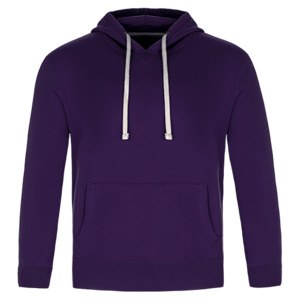 Muskoka Trail L00660 - Cedar Point Men's Cotton Blend Fleece Pullover Hoodie Purple