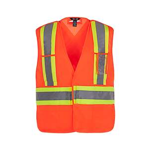 CX2 L01170 - Protector One Size High Vis Safety Vest Orange