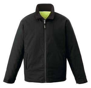 CX2 HiVis L01210 - Zircon Cotton Canvas Reversible Jacket Black/Hv Yel/Orange