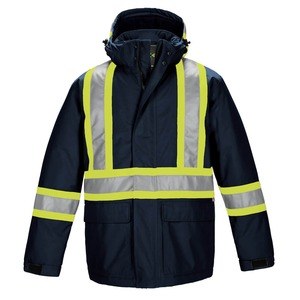 CX2 HiVis L01250 - Armour Polyester Canvas Hi-Vis Parka