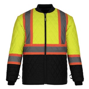 CX2 HiVis L01275 - Kenworth 5 In 1 Hivis Coat Yellow